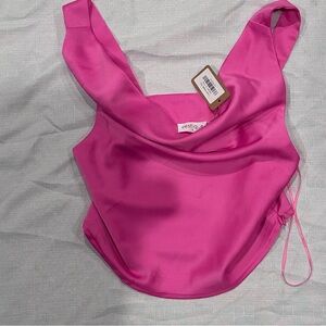 Vestique Pink Crop Top